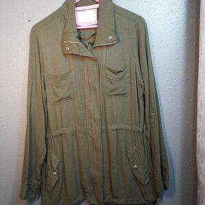 Ashley by 26 International Womens Utility Collection Olive green Size Large
